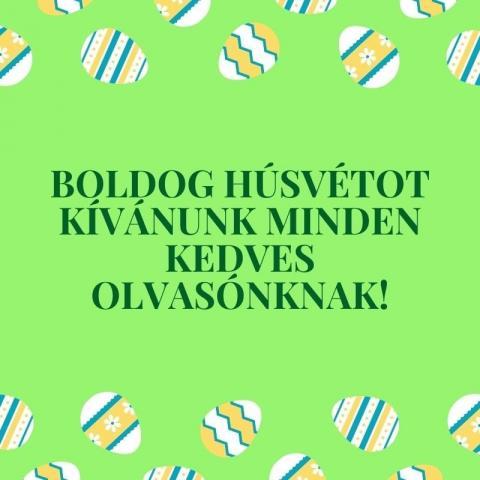 Boldog húsvétot kívánunk!