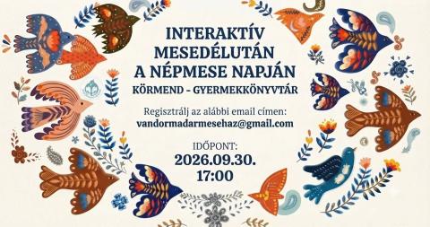 Interaktív mesedélután a Népmese Napján